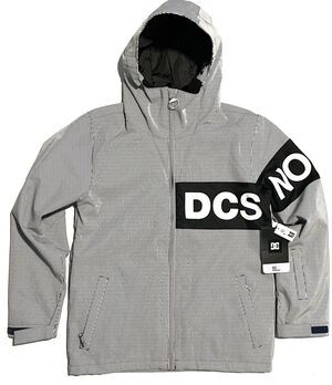 DC Propaganda Snowboard Jacket Mens Size M Hickory Stripe NWT ADYTJ03085 MEDIUM